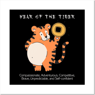 Year Of The Tiger Posters and Art